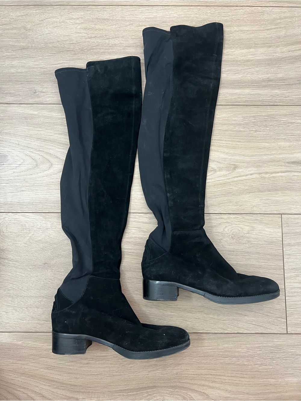 Tory Burch Caitlin over-the-knee suede boots
